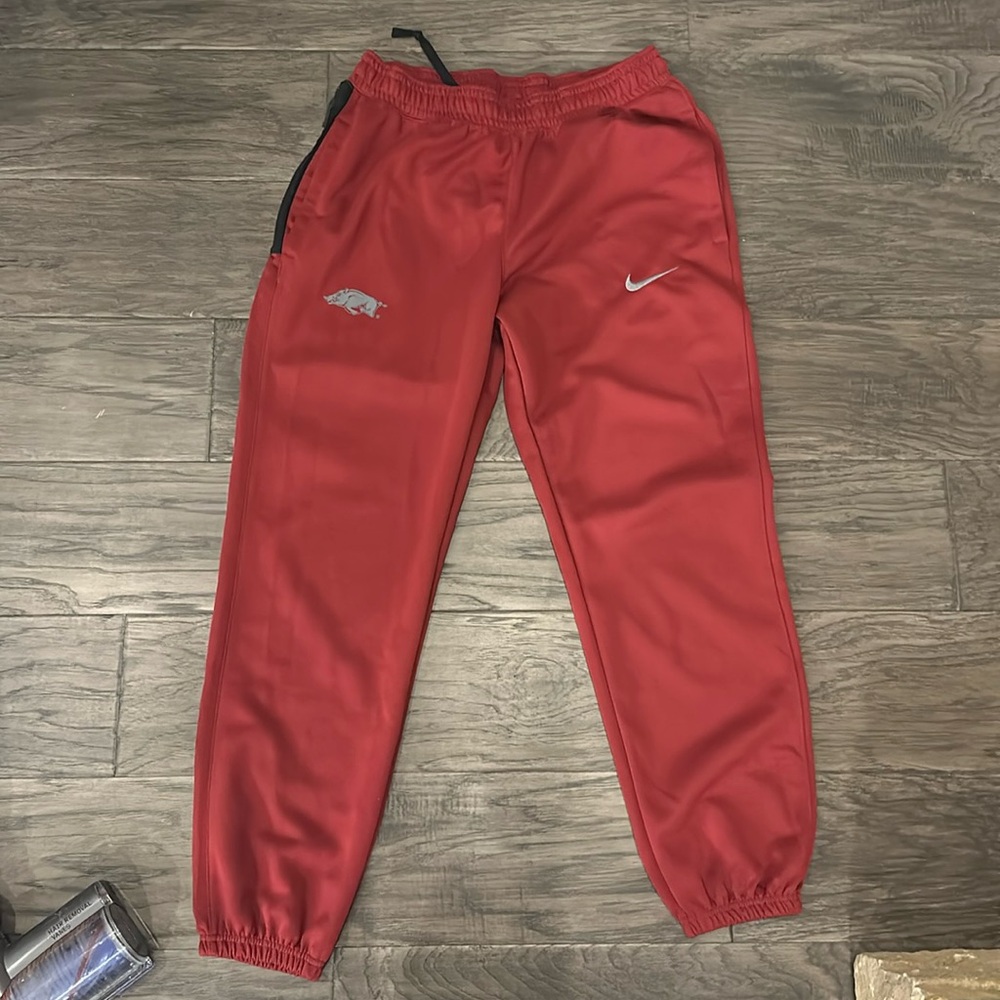 Nike razorback sweatpants.  Size M